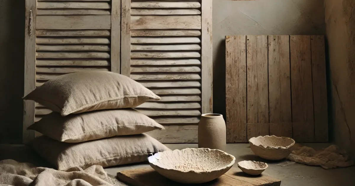 wabi sabi interieur, natuur getrouw interieur, natuurlijke vormen